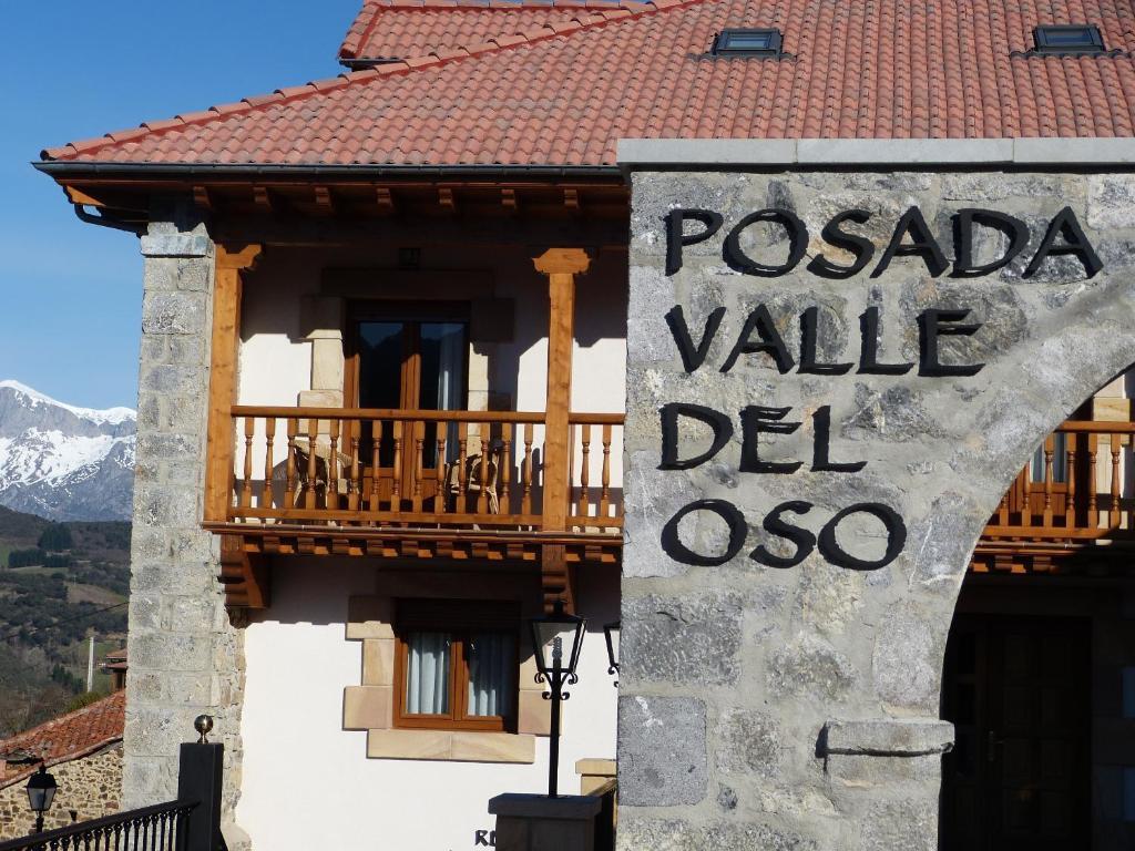Posada Valle Del Oso Lerones Bagian luar foto